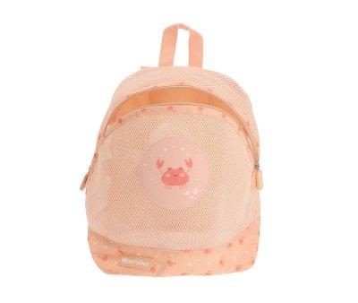 Mochila Infantil Antiarena Crab Coral