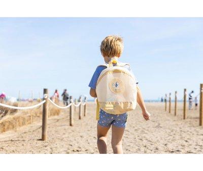 Mochila Infantil Antiarena Crab Coral