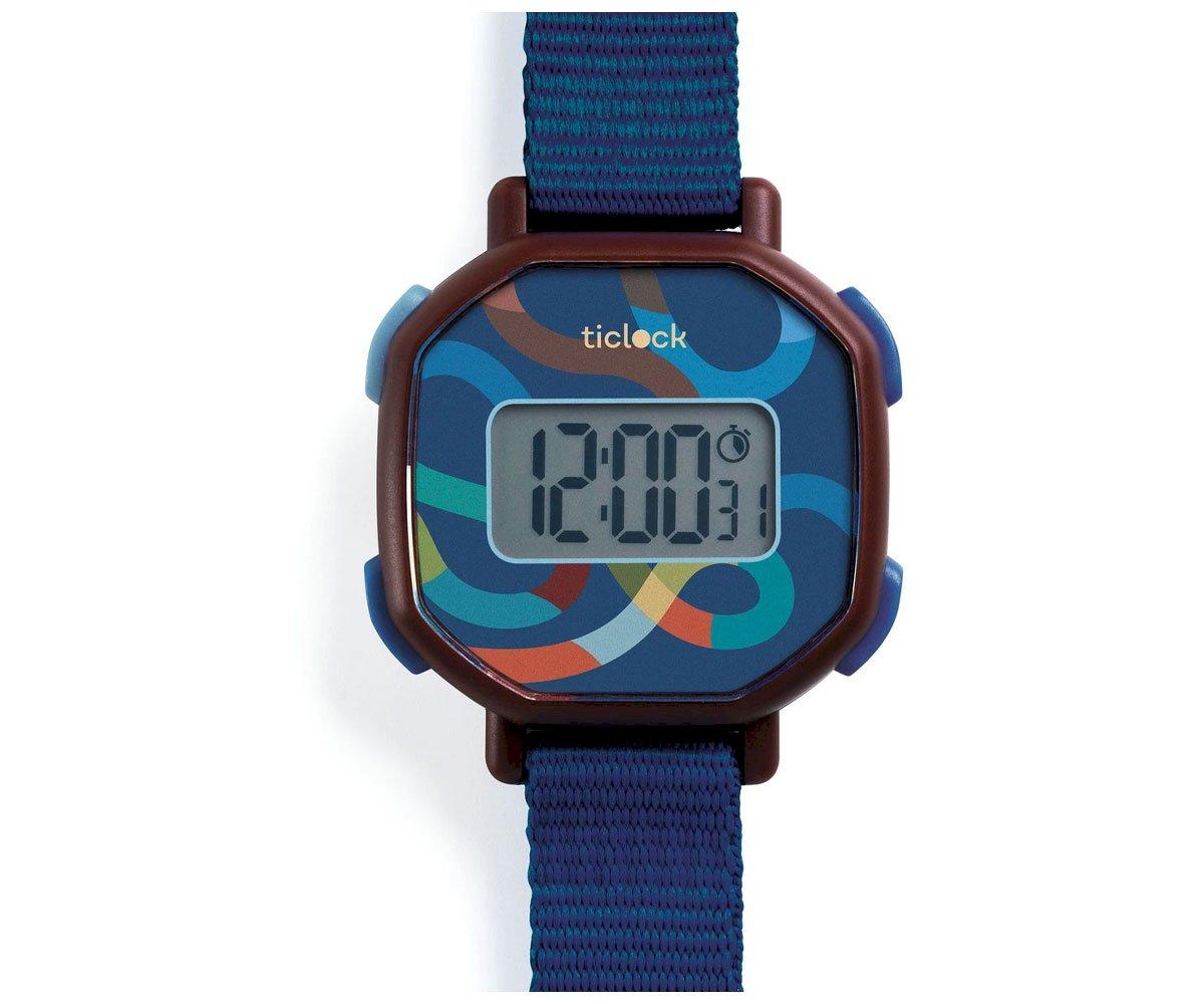 Montre Numrique Blue Volute pour Enfants