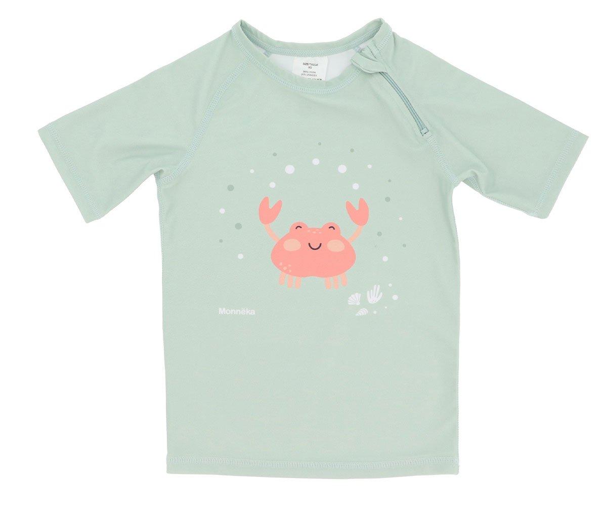 T-Shirt Nuoto Protezione Solare Crab Sage