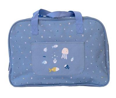 Bolso de Playa con Rejilla Fishes Personalizable