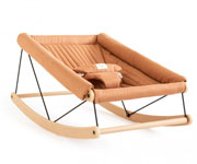 Growing Green Baby Bouncer with Sienna Brown Cover