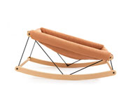 Growing Green Baby Bouncer with Sienna Brown Cover