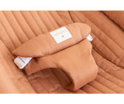 Growing Green Baby Bouncer with Sienna Brown Cover