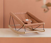 Growing Green Baby Bouncer with Sienna Brown Cover