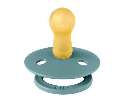 BIBS Colour Round Pacifier Pine in Bag
