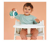 Children's Tableware 3-Piece set Mio Deep Pink
