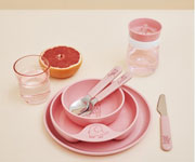 Set Posate Infantili Mio Deep Pink