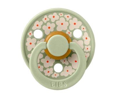 2 chupetas BIBS Studio Colour Round Jasmine Sage Mix