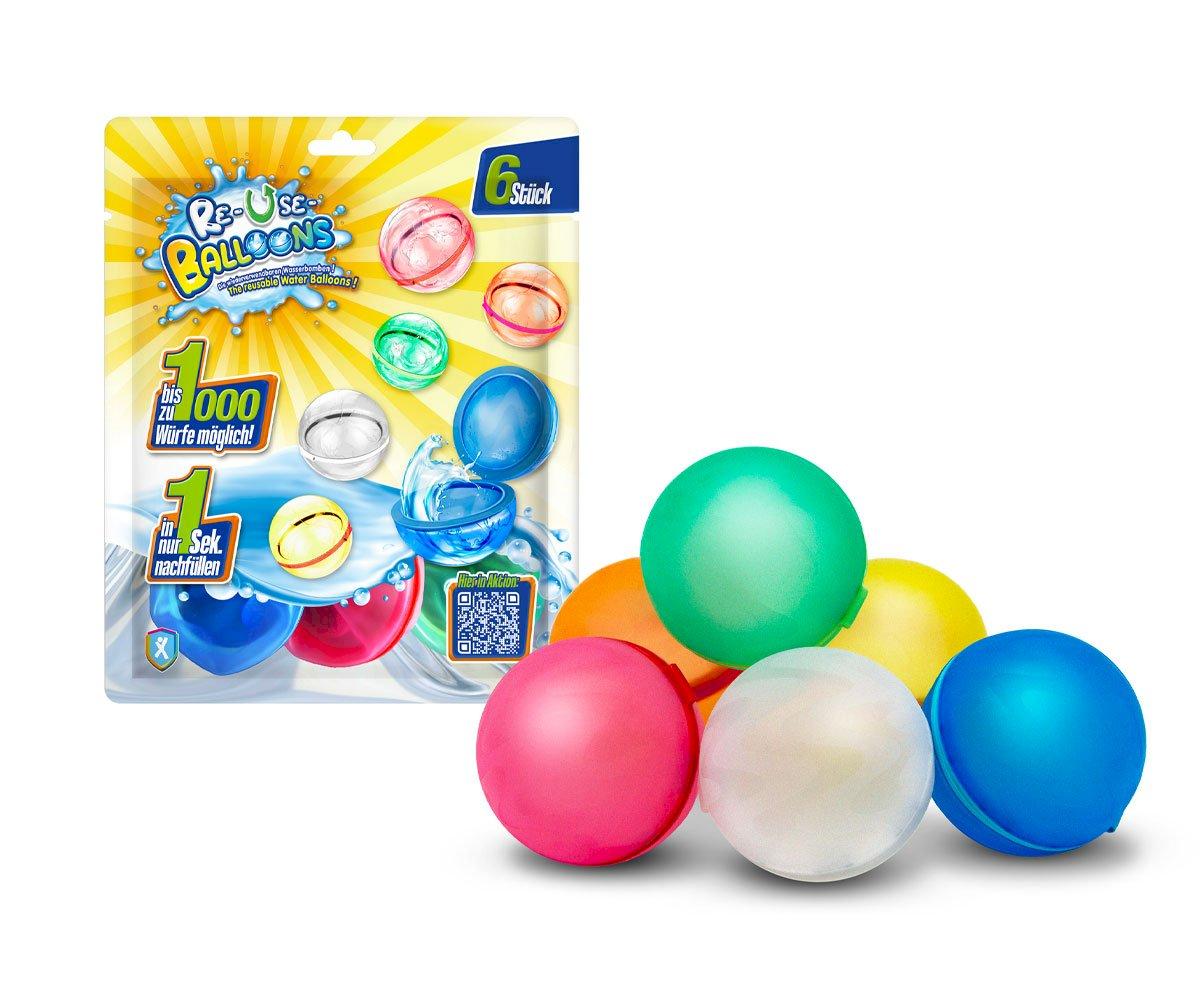 Set de 6 Globos Re-Use-Ballons