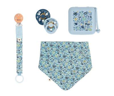 Pack BIBS Liberty Chamomile Lawn Baby Blue