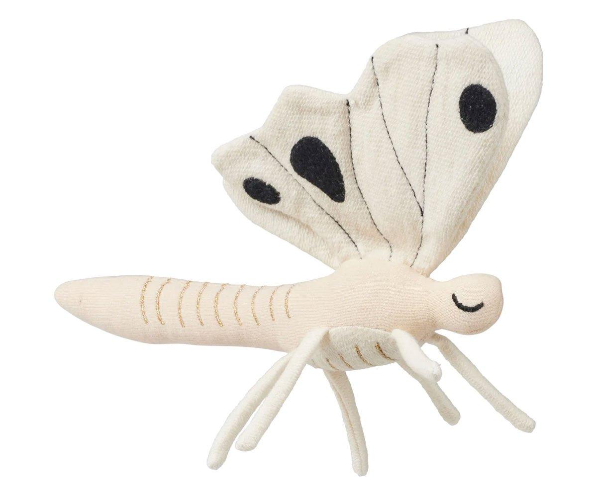 Sonaglio Rattle Butterfly Natural