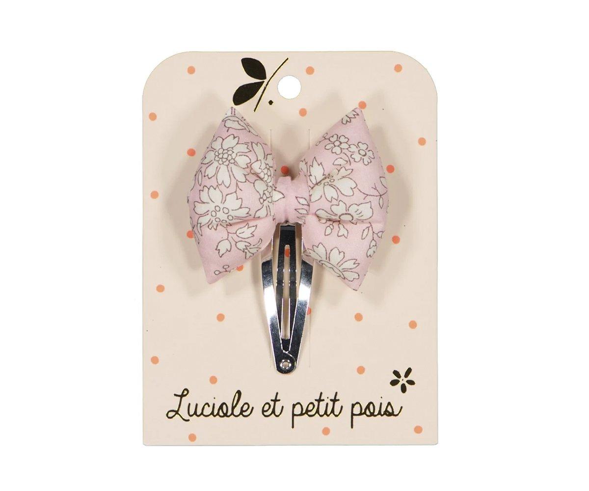 Clip Capelli Fiocchetto Liberty Capel Rosa Nude