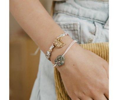 Pulsera Liberty Ava Otoal con Gato Dorado