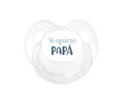 Chupete Retro Te quiero Papá Azul