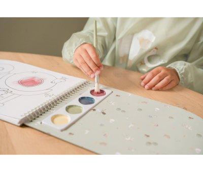 Libro da colorare Acquerelli Little Farm