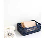 Caja Lillemor Plegable Mediana Cherry Red