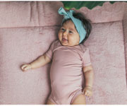 Baby Hairband Whisper Green