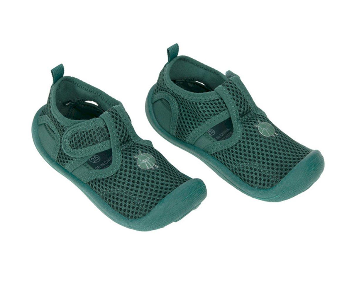 Scarpette Velcro Green