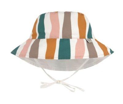 Reversible Swim Cap with Waves Pink Nature Protection