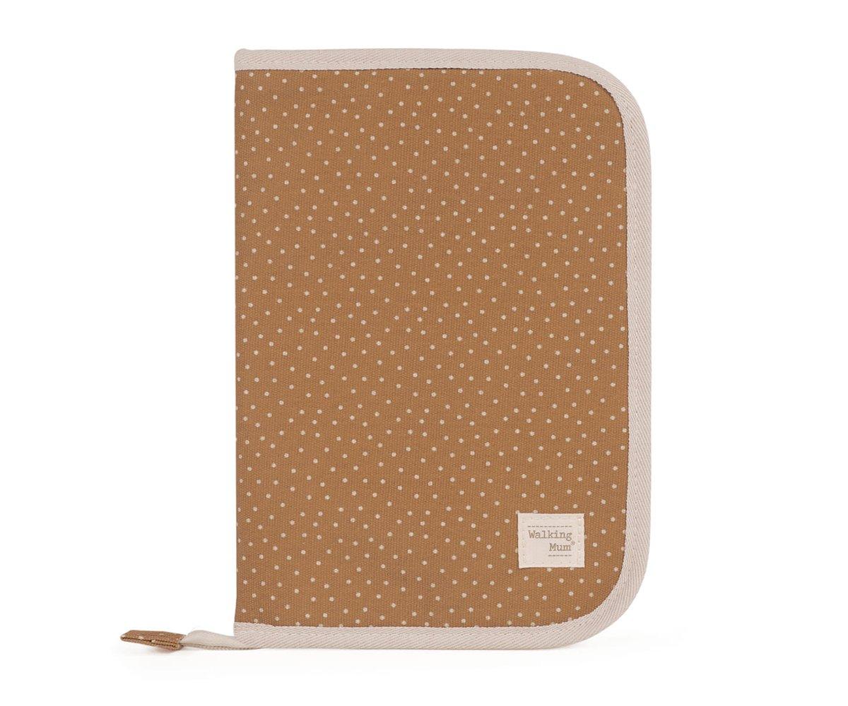 Porta-documentos Dots Poppy Canela 