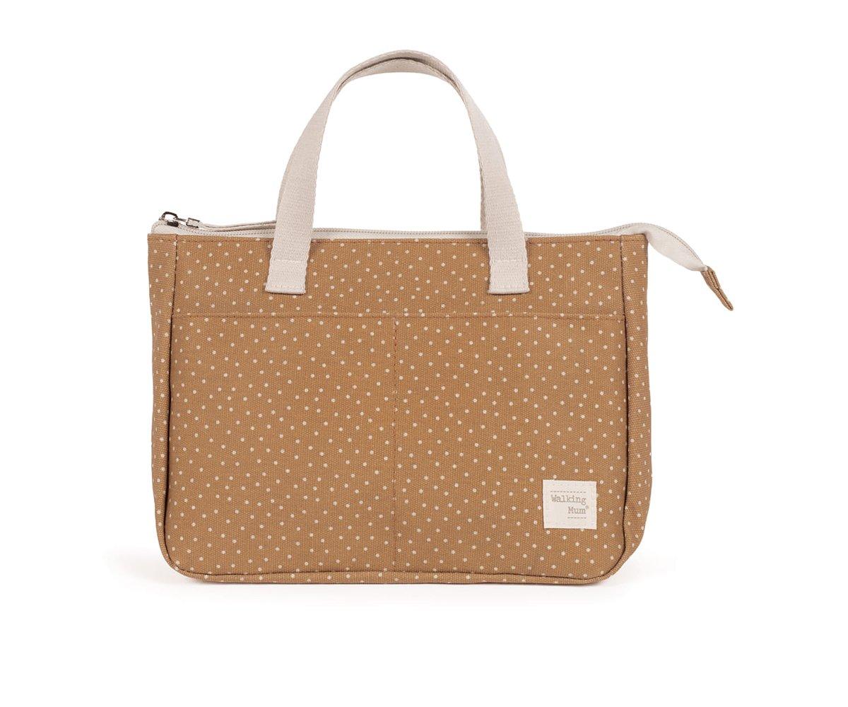 Borsa Beauty Pois Poppy Cannella