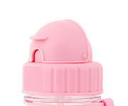 Personalised Plastic Bottle Lid Pink Flamingo