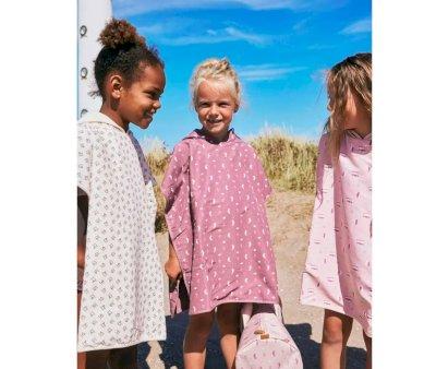 Surf Pink Bath Poncho