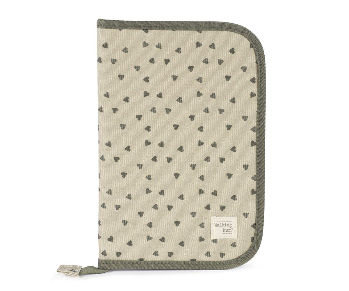 Porte-documents Coeurs Poppy Moss