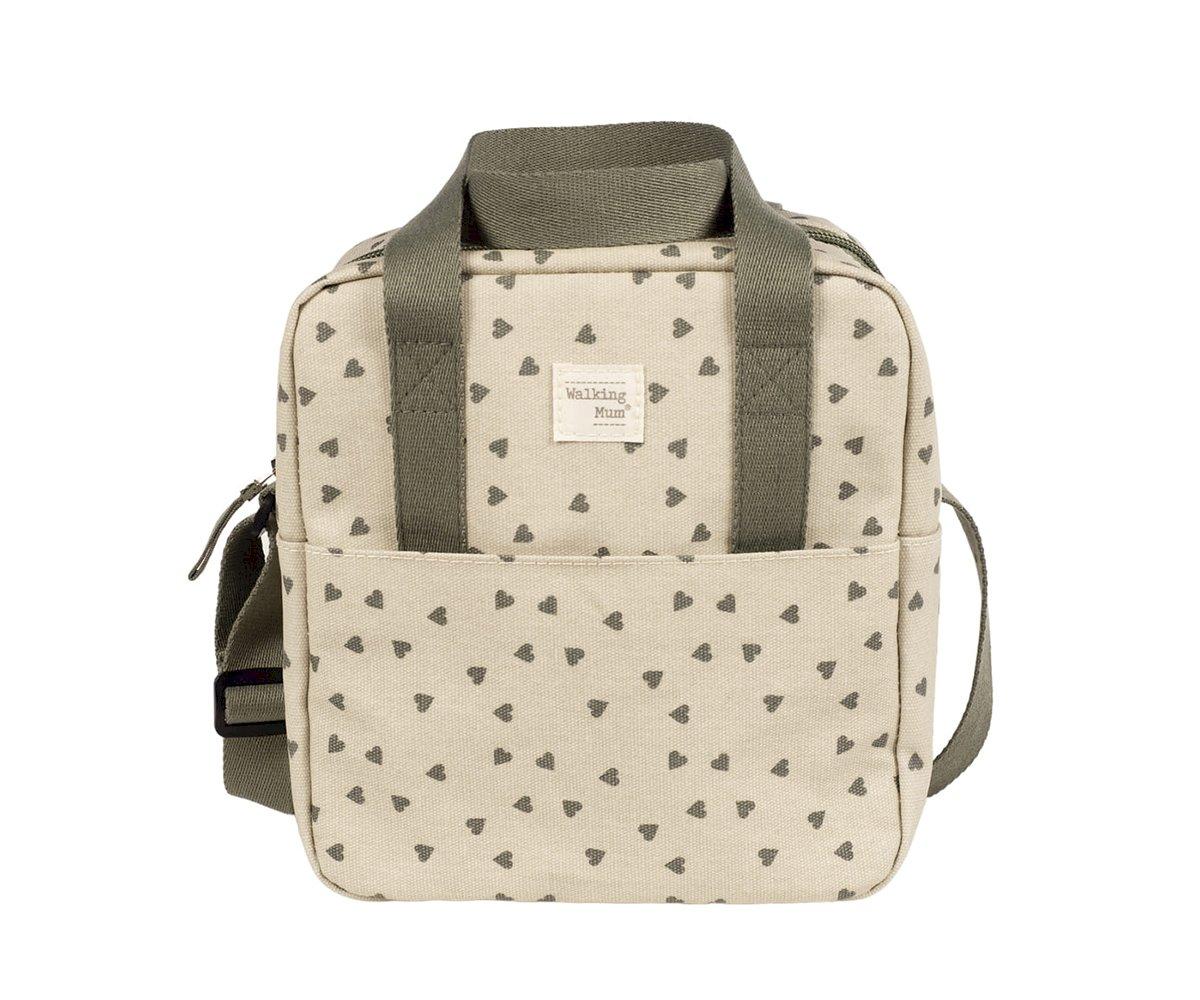 Sac  Lunch Coeurs Poppy Moss