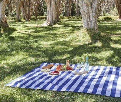 Manta de Playa y Picnic Navy Blue