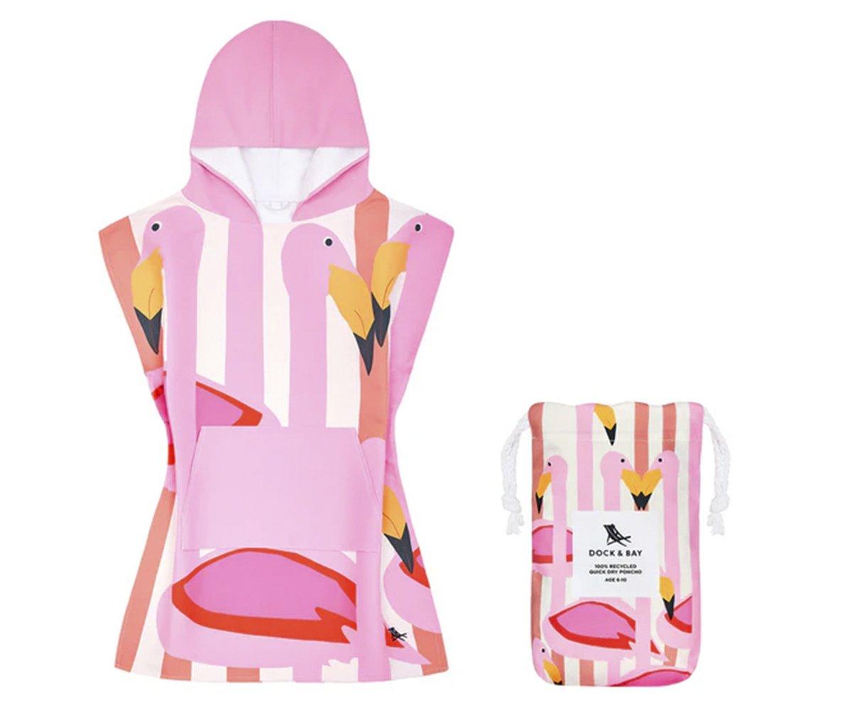 Poncho Flamingos Personalizable