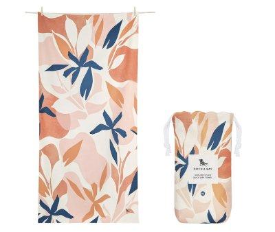 Serviette de Plage Extra Large en Microfibre Terracotta Personnalisable