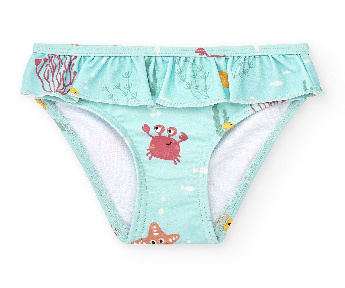 Slip Bikini Protezione Solare Aquarium