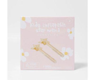 2 Inflatable Star Wands Swan
