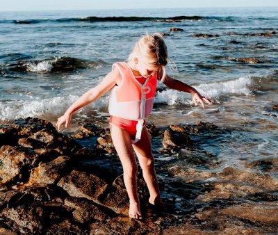 Colete flutuante Morango Non Melody Mermaid  1-2 anos