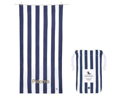 Serviette de Plage en Microfibre Whitsunday Blue Personnalisable