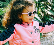 Gafas de Sol Flexibles Cat-Eye Pink Lady (3-5 aos)