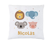 Coussin personnalis pour les amis des animaux 