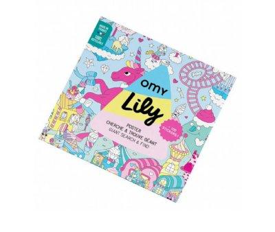 Pster XL Lily Unicornio + Pegatinas