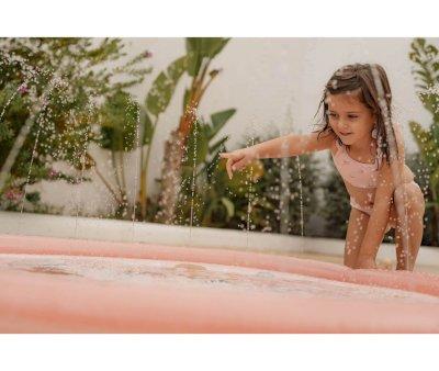 Tapete de gua rosa Ocean Dreams com pulverizadores 150 cm