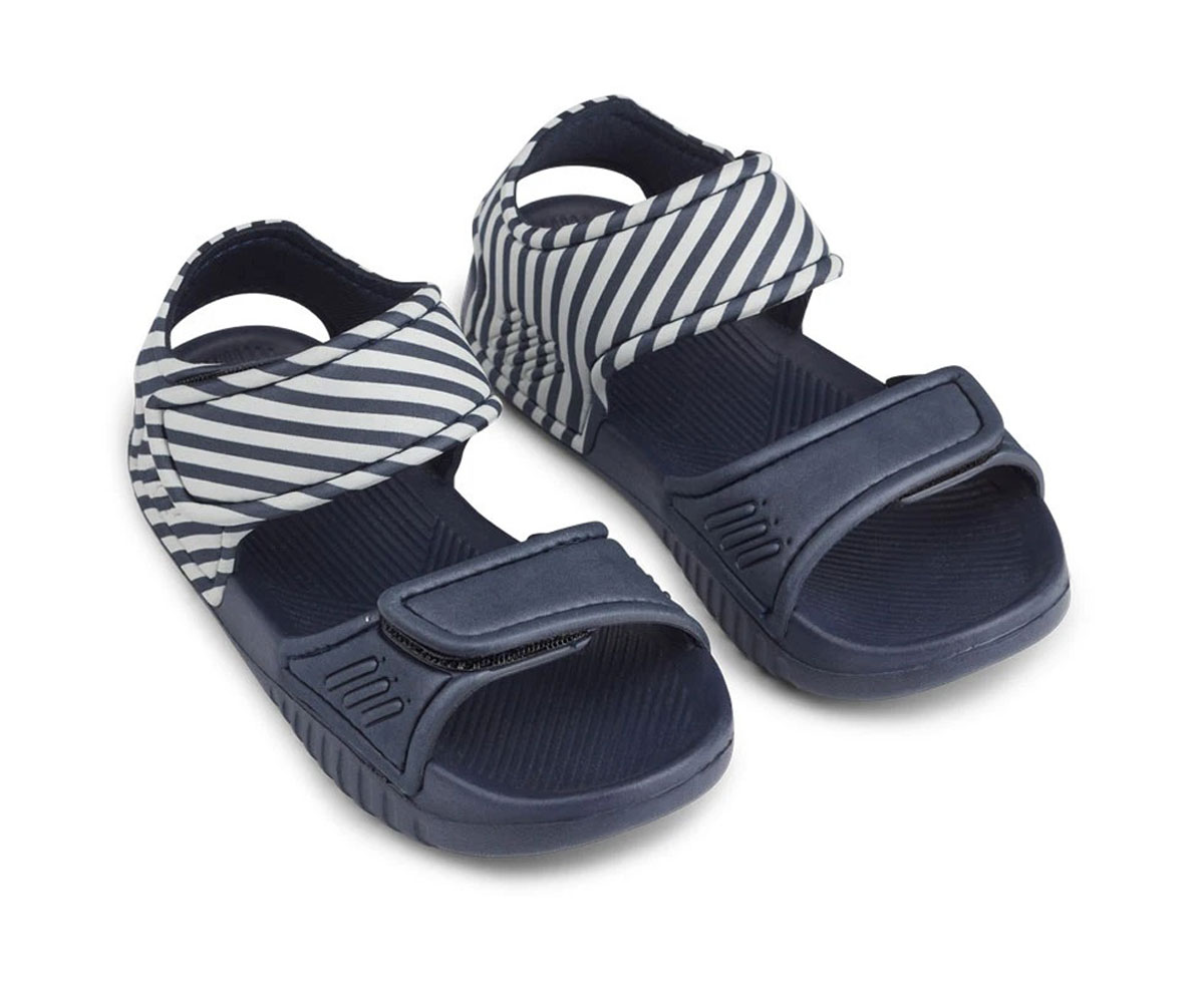 Sandalias Blumer Stripe Navy/Sandy