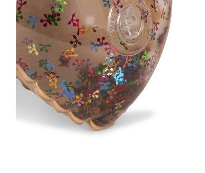 Braccioli Gonfiabili Trasparenti Cuore Cherry Blush