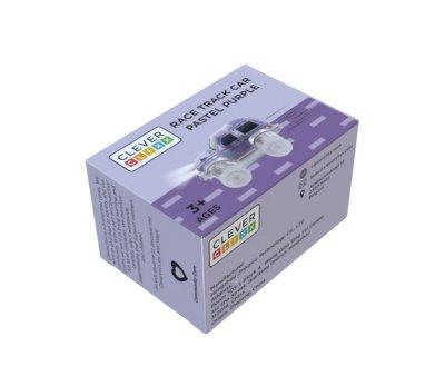 Coche para Pista de Carreras Cleverclixx Pastel Purple