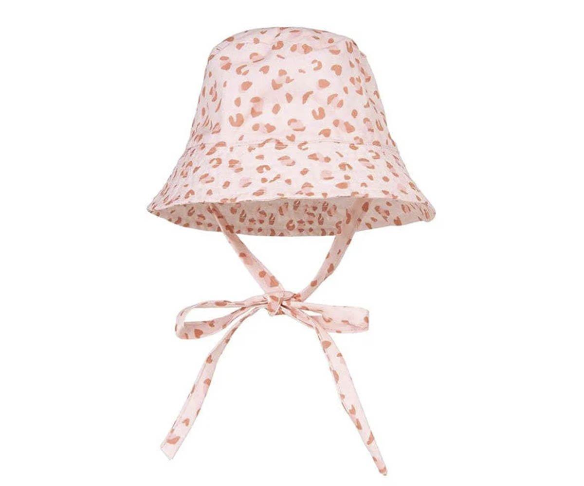 Cappello da Spiaggia Old Pink Leopard