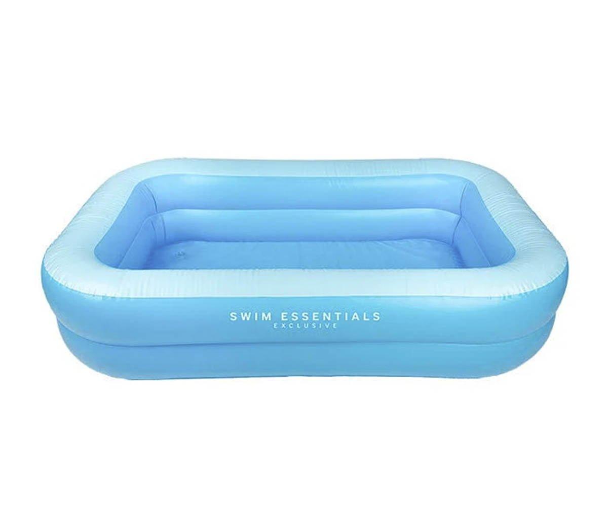 Piscina Hinchable Rectangular Azul