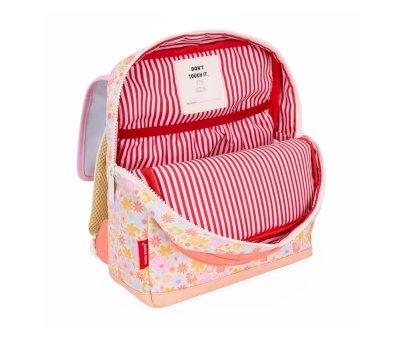 Mochila Escolar Cartera Personalizvel Retro Flower