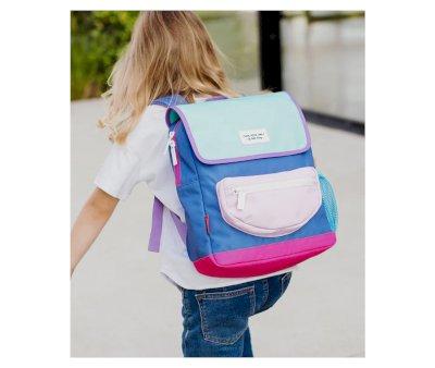 Mini Anchor Flap Personalised School Backpack