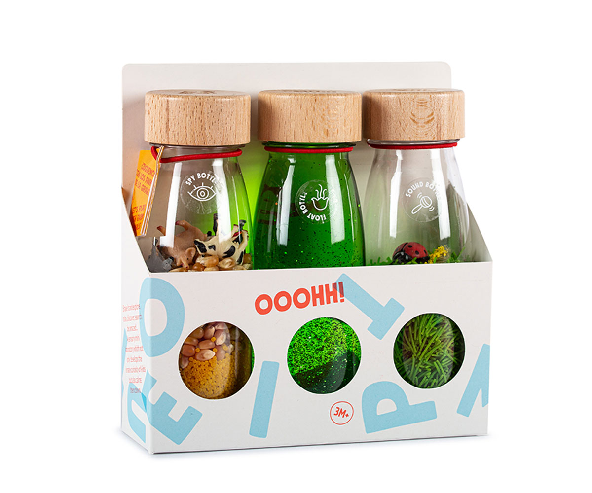 Pack 3 Botellas Sensoriales Life - Tutete