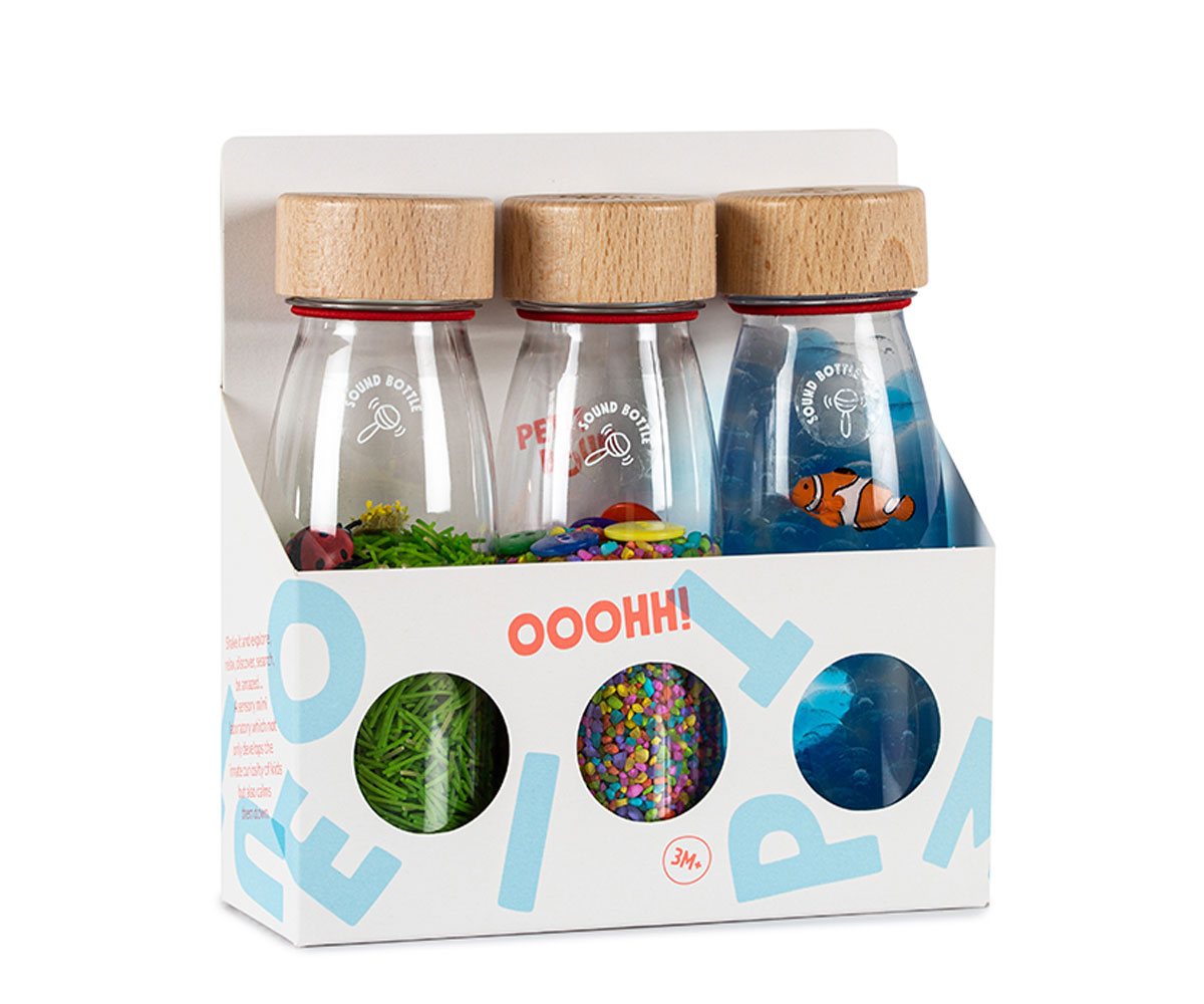 Pack 3 Botellas Sensoriales Eco - Tutete